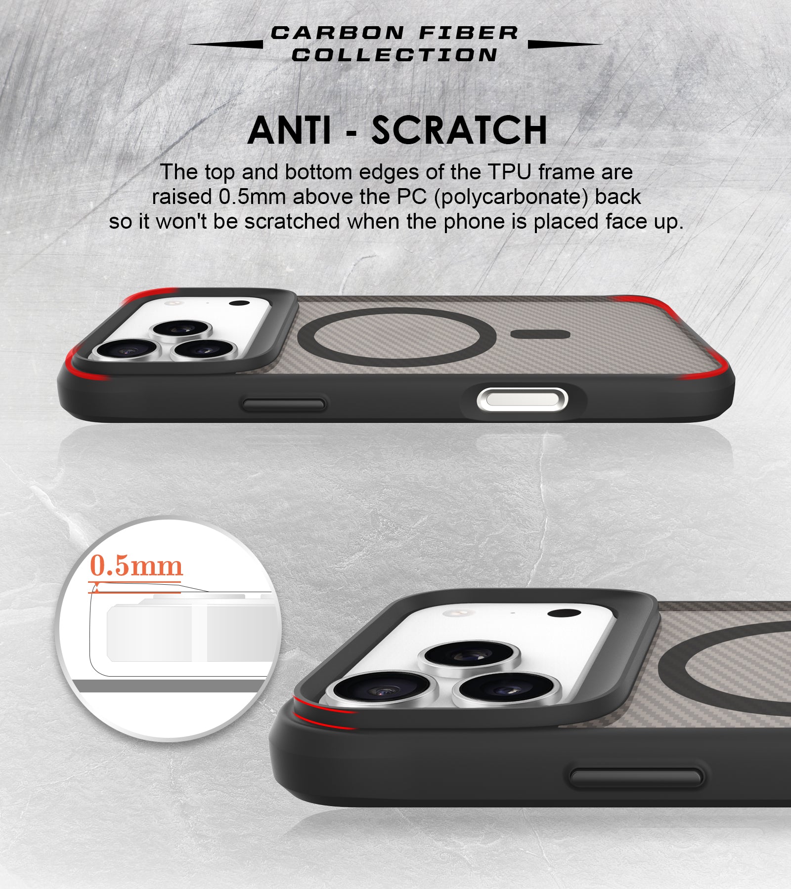 CellTime Case for iPhone 17 Pro/17 Pro Max Combat MagSafe Cover