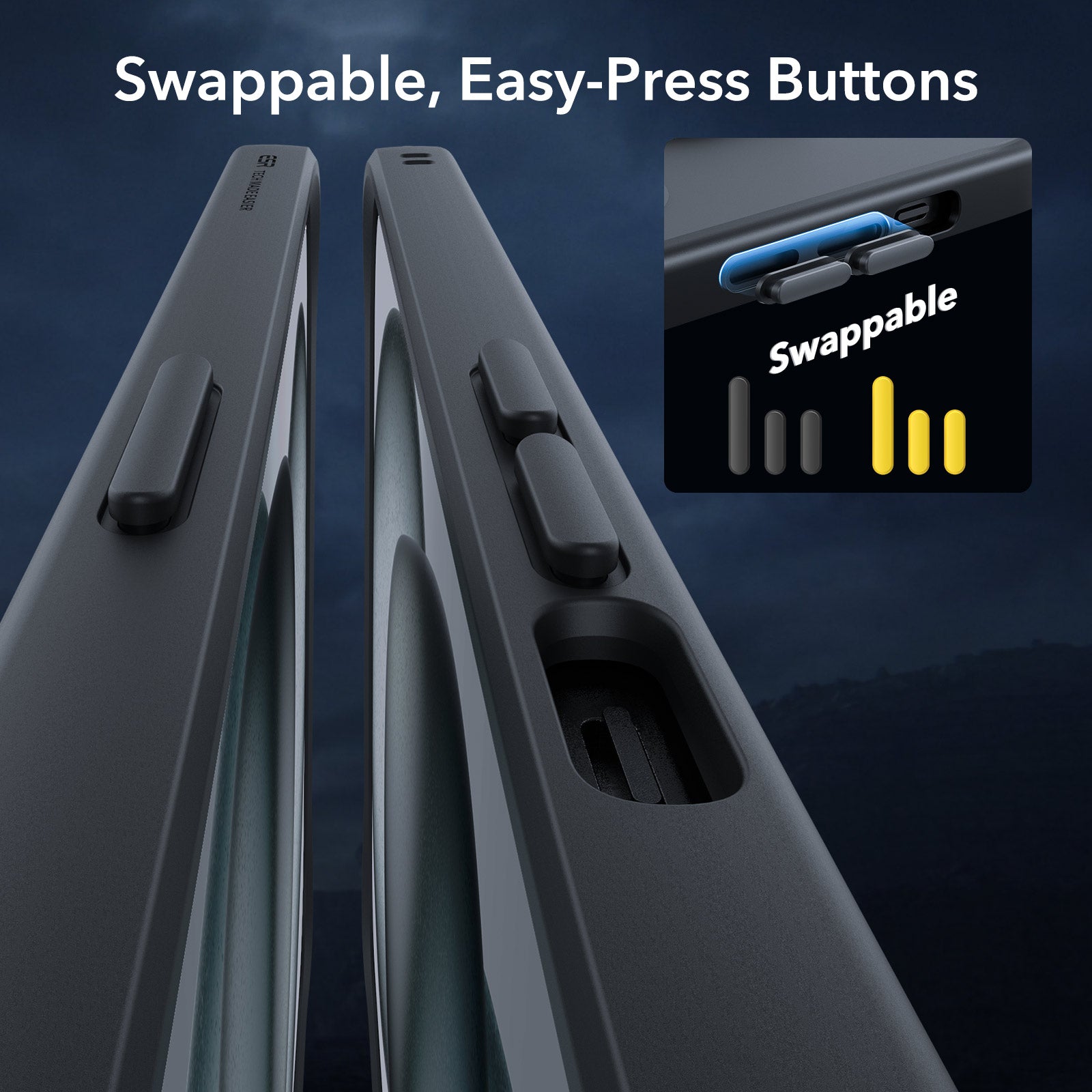 ESR MagSafe Case Set Compatible with iPhone 15 Classic Pro Cover