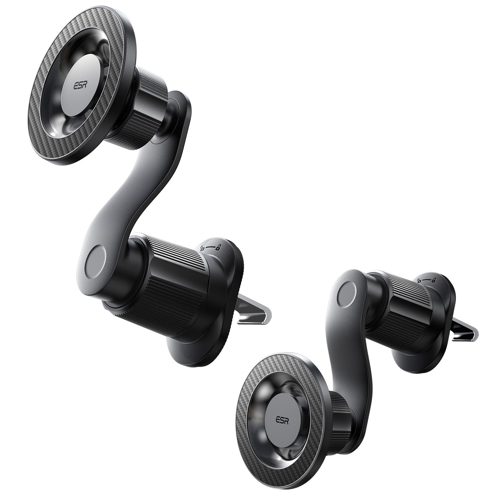 ESR MagSafe Car Air Vent Phone Holder OmniLock Adjutsable Phone Mount
