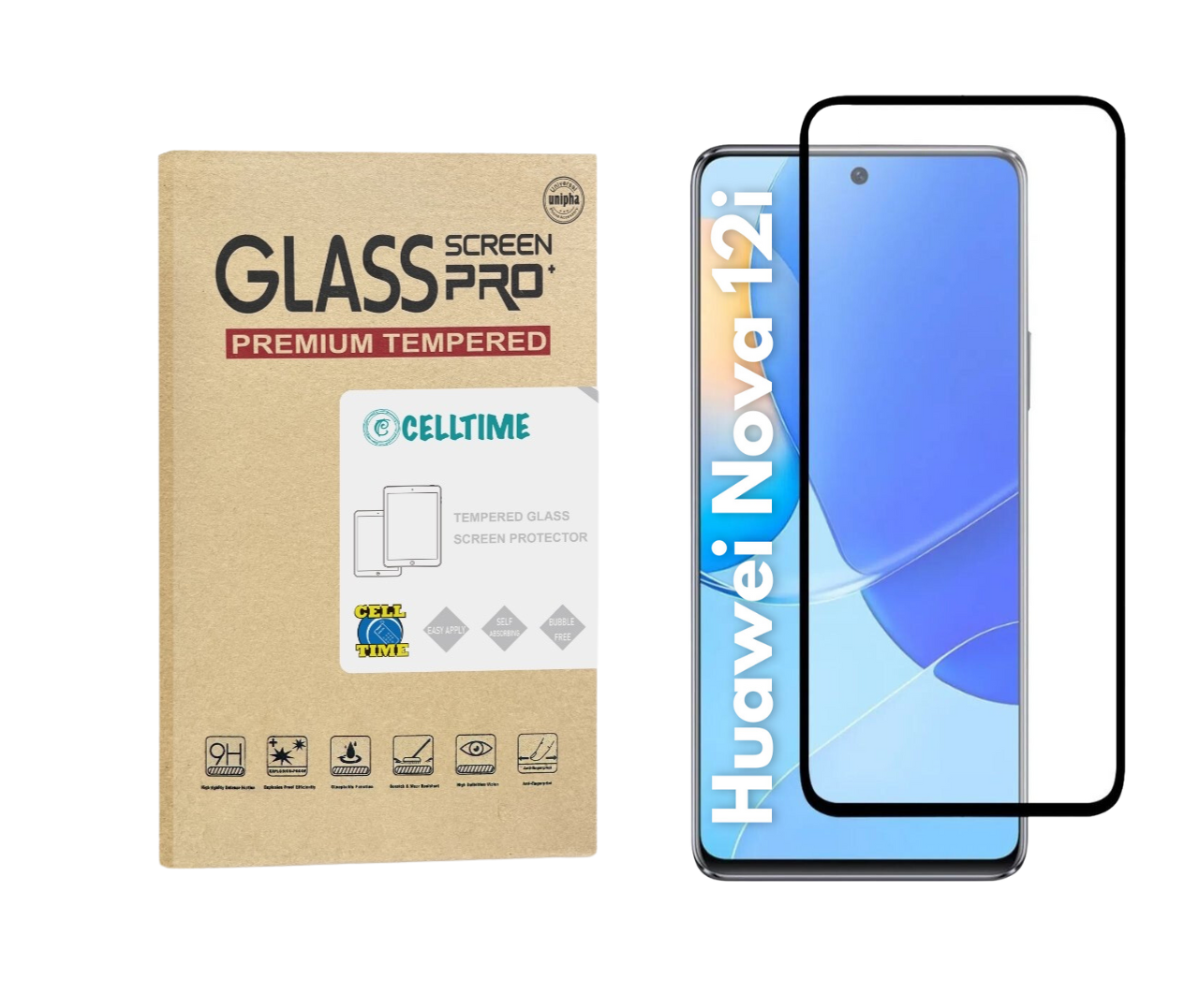 CellTime Huawei Nova 12i Tempered Glass Screen Protector