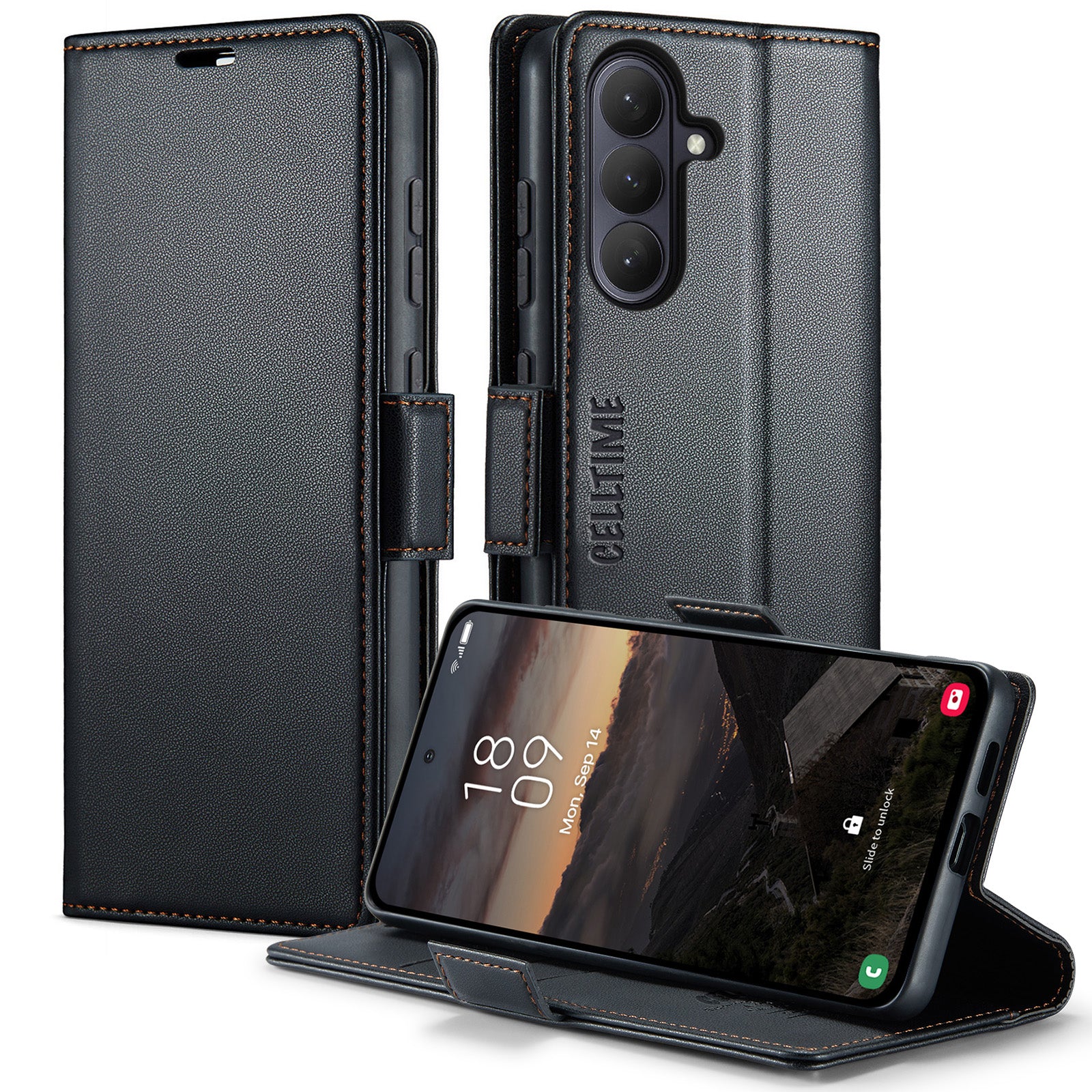 Retro Flip Case for Galaxy S26 / S26 Plus Leather Wallet Cover
