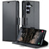 Retro Flip Cover for Galaxy S25 FE Leather Wallet Case