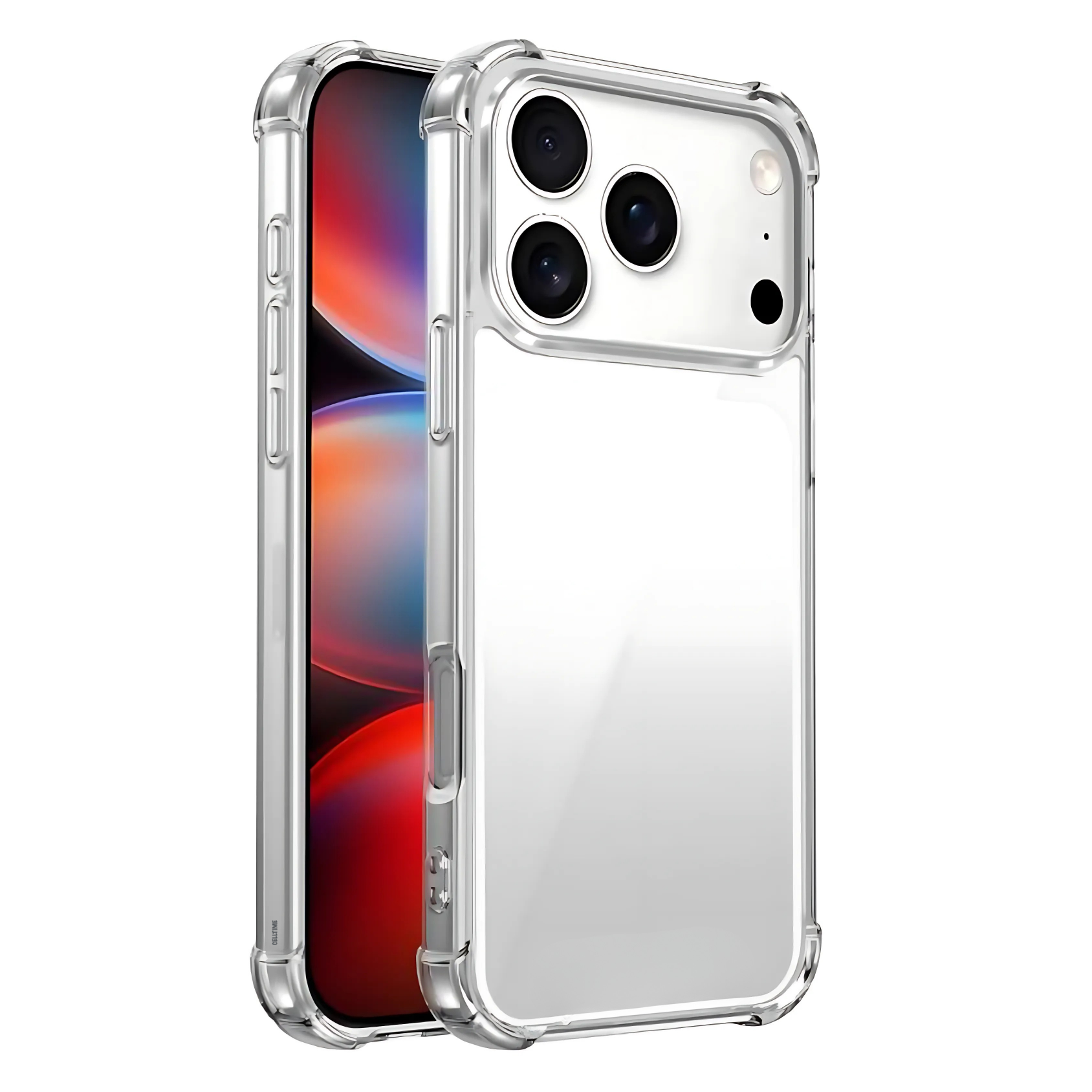 CellTime Case for iPhone 17/ 17 Air/ 17 Pro/ 17 Pro Max Clear Shockproof Cover