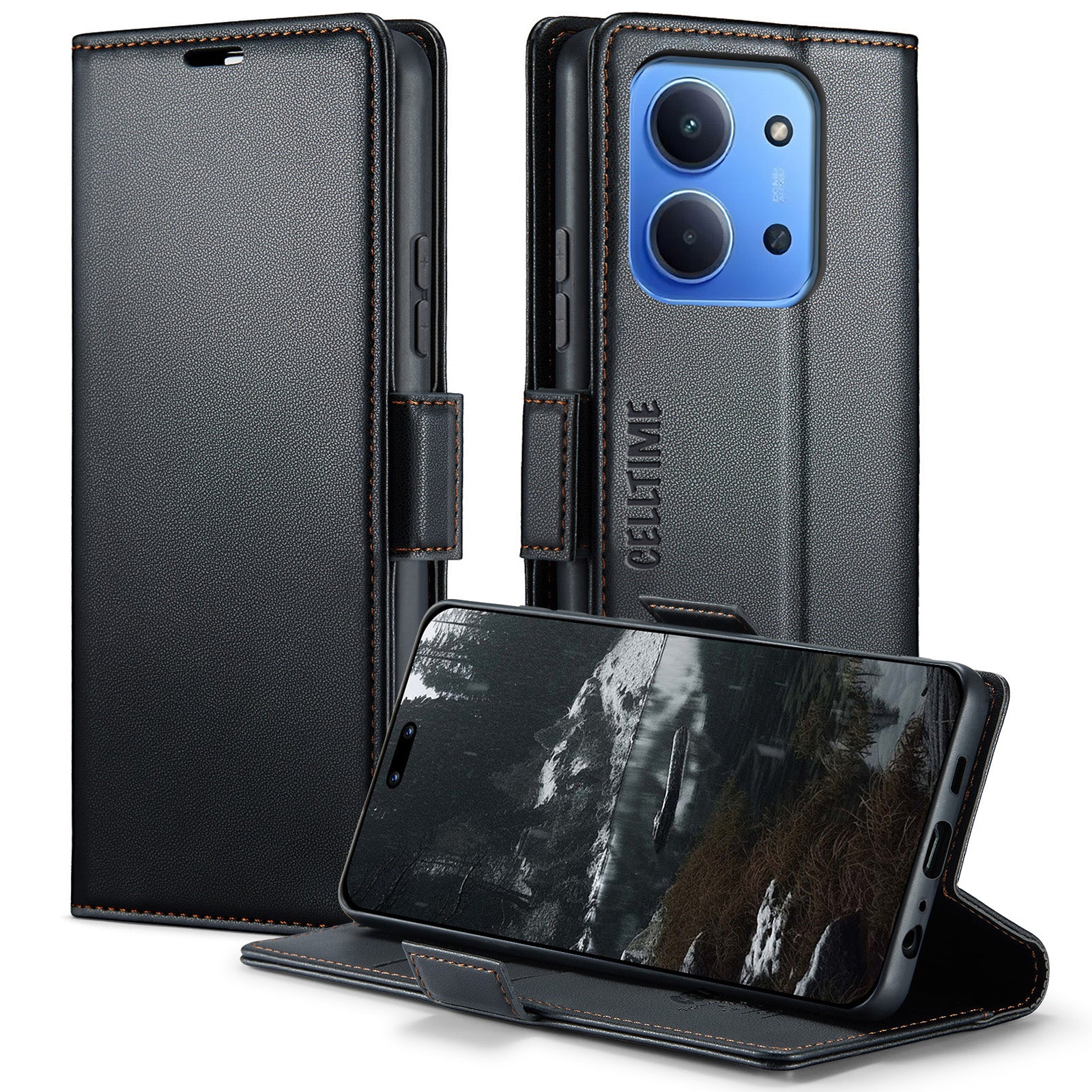 Retro Flip Case for Huawei Pura 80 Pro Leather Wallet Cover