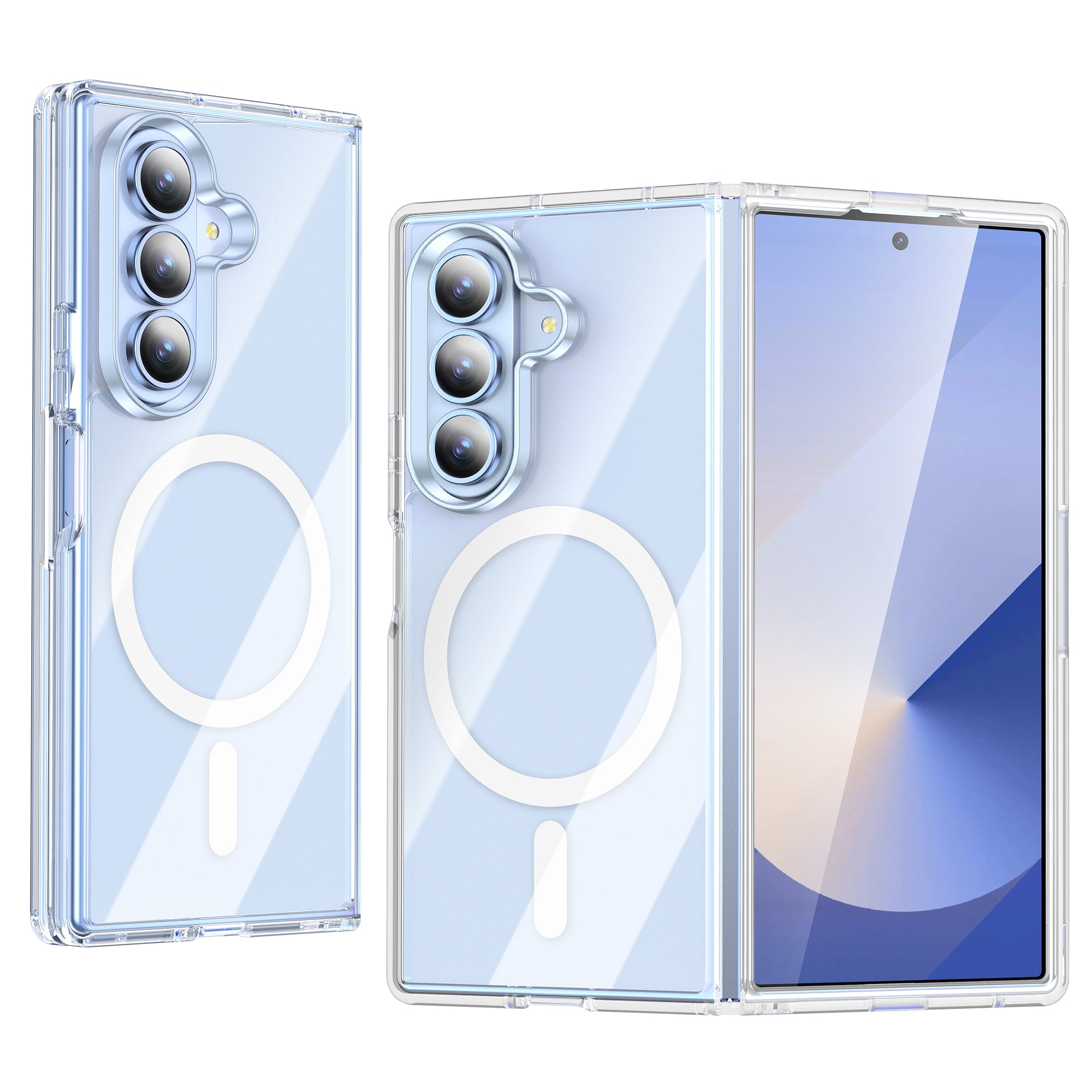 CellTime Case for Galaxy Z Fold 7 MagSafe Clear Cover