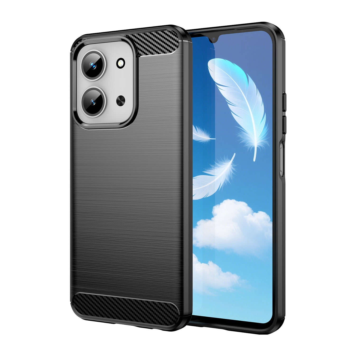 CellTime Case for Redmi 15C Carbon Fiber Design Cover