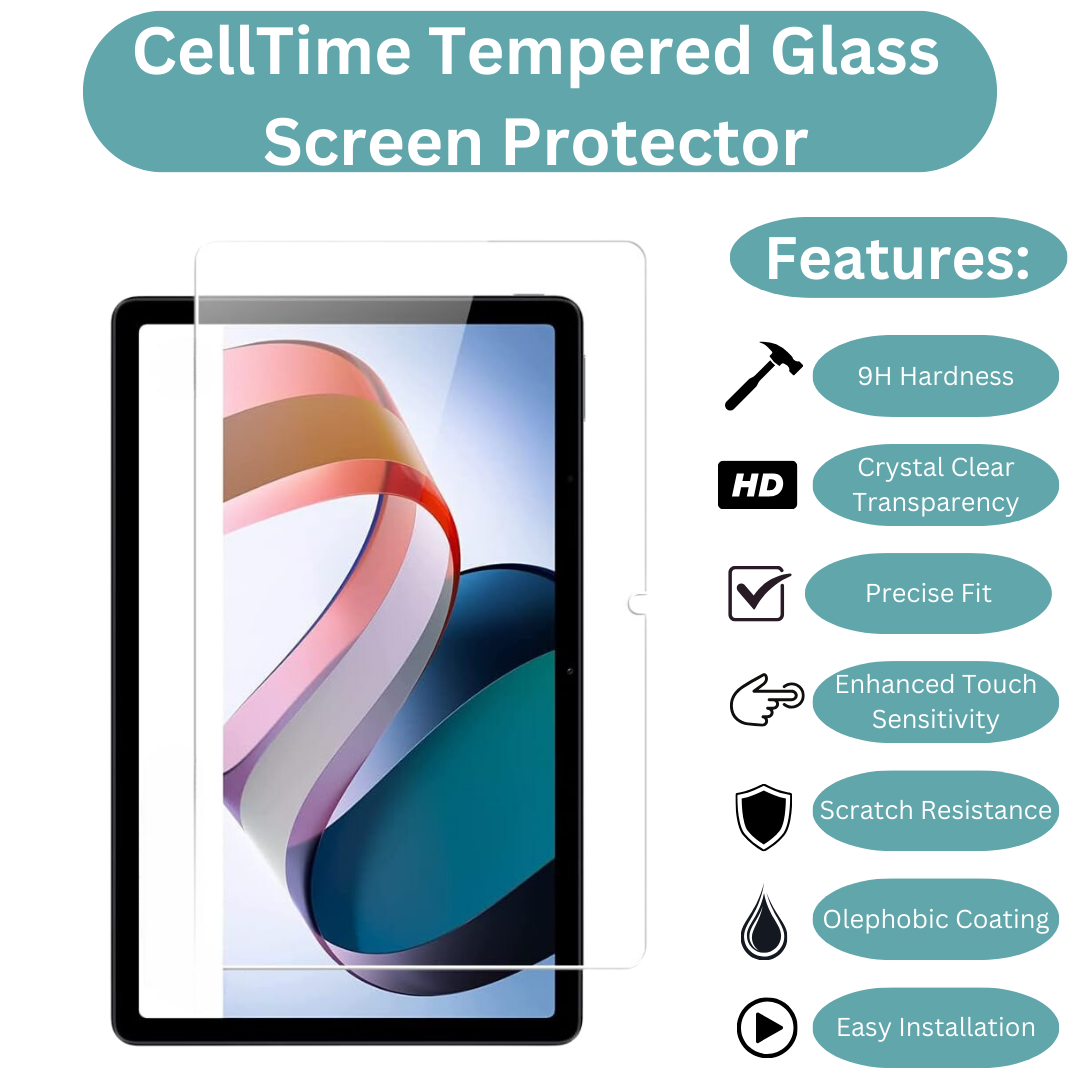 Redmi Pad (10.61") Tempered Glass Screen Guard