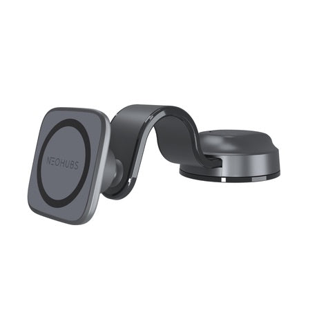 NEOHUBS Halo Adjustable Magnetic Dashboard Car Phone Holder Mount Stand