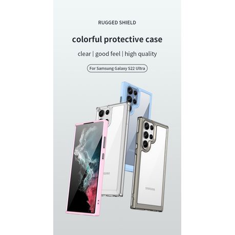Galaxy S22 Ultra Shockproof Candy Clear Cover