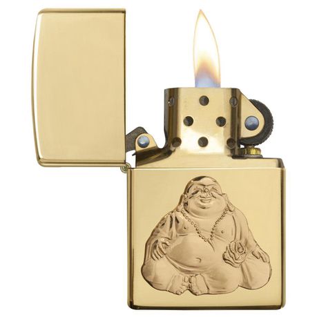 Zippo Lighter - Laughing Buddha
