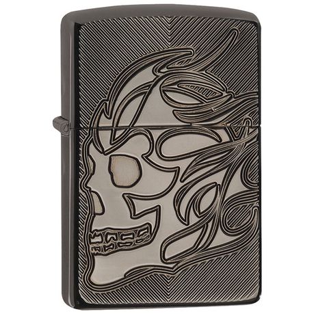 Zippo - Armor Skull Design