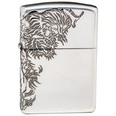 Zippo - 2 Men Tiger Oxidized