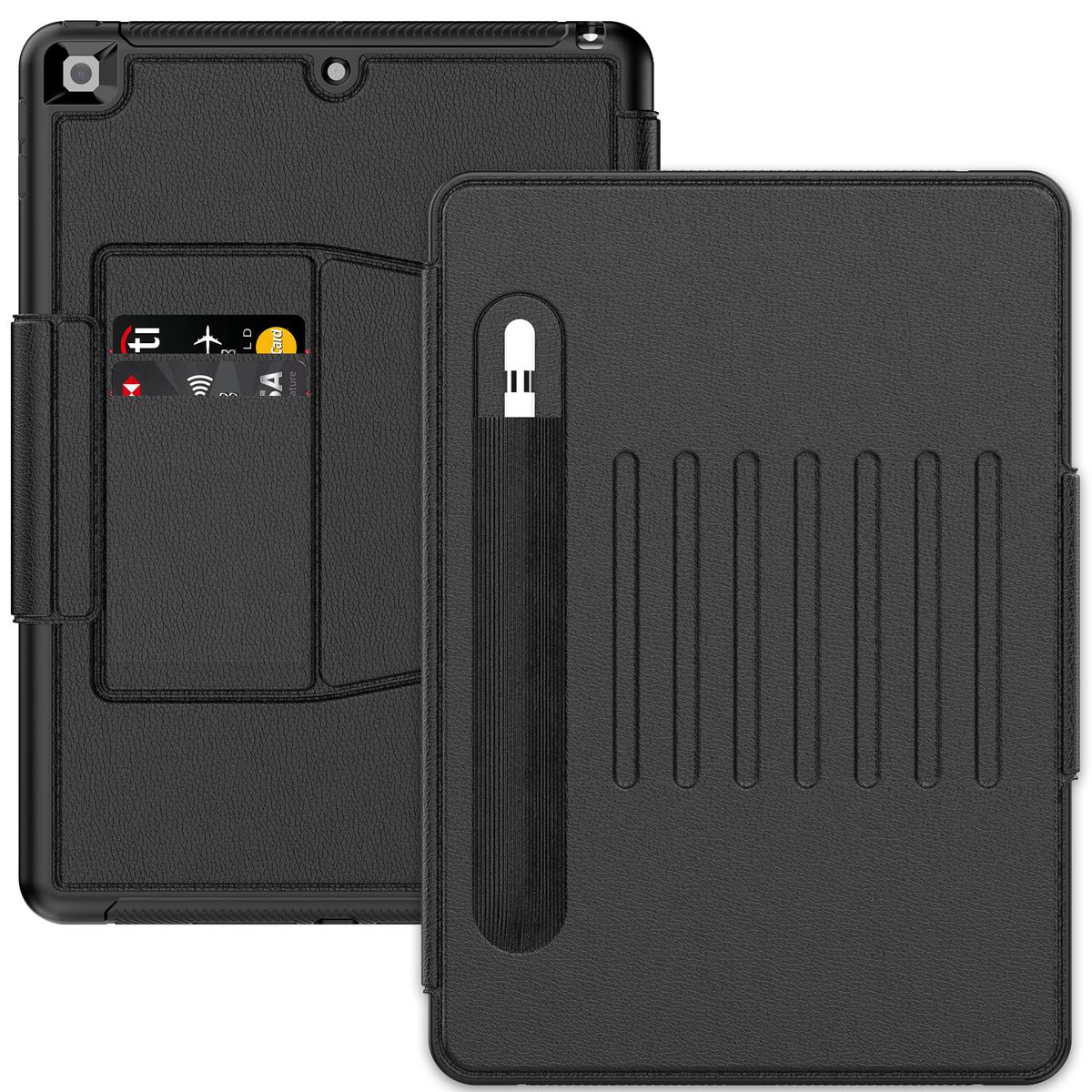 CellTime LeatherBlazer ShockProof Rugged Cover for iPad 9th Gen /8/7 Gen 10.2 inch