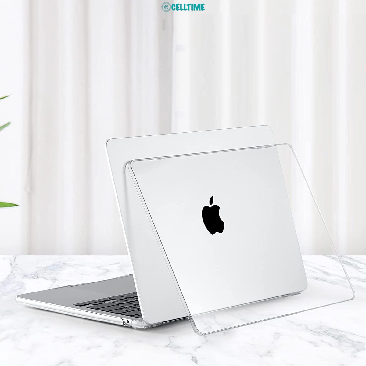 CellTime Clear Case for MacBook Air 15-inch M2 Cover (Model: A2941 (M2))