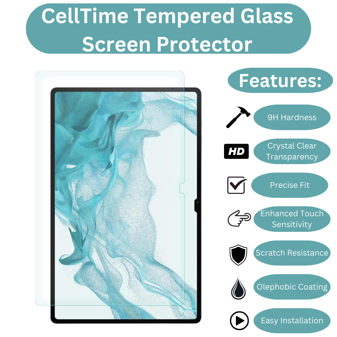 Tempered Glass Screen Guard for Samsung Galaxy Tab S9 Ultra (14.6")
