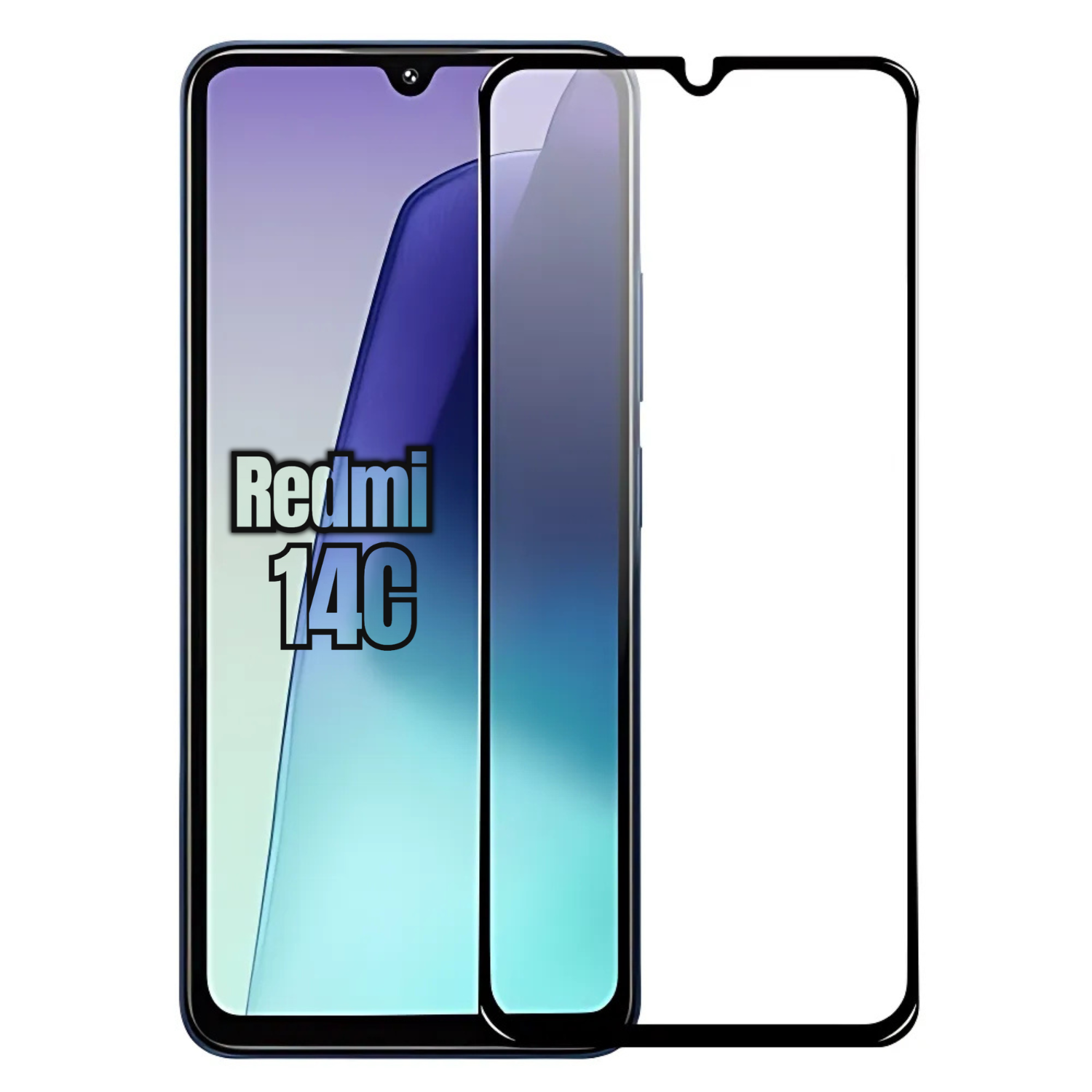Tempered Glass Screen Protector for Redmi 14C