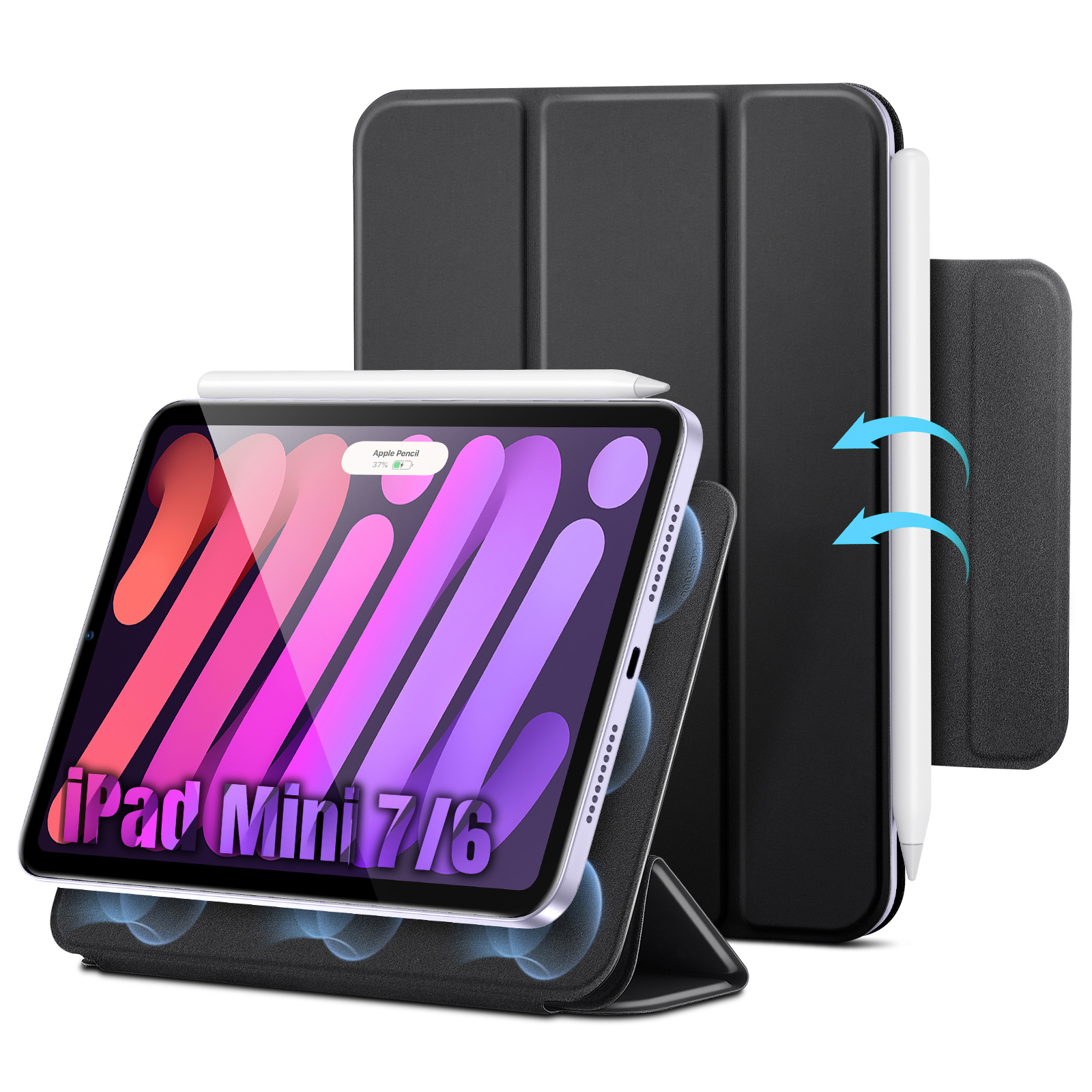 ESR iPad Mini 7 (A17 Pro) / iPad Mini 6 Rebound Magnetic Cover