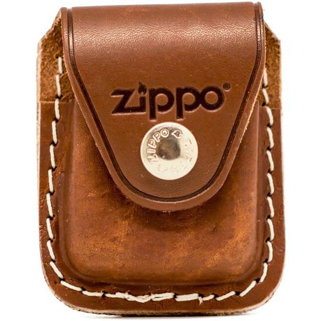 Zippo Brown Lighter Pouch-Clip