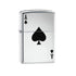 Zippo Lighter 250 Lucky Ace H.P Chrome