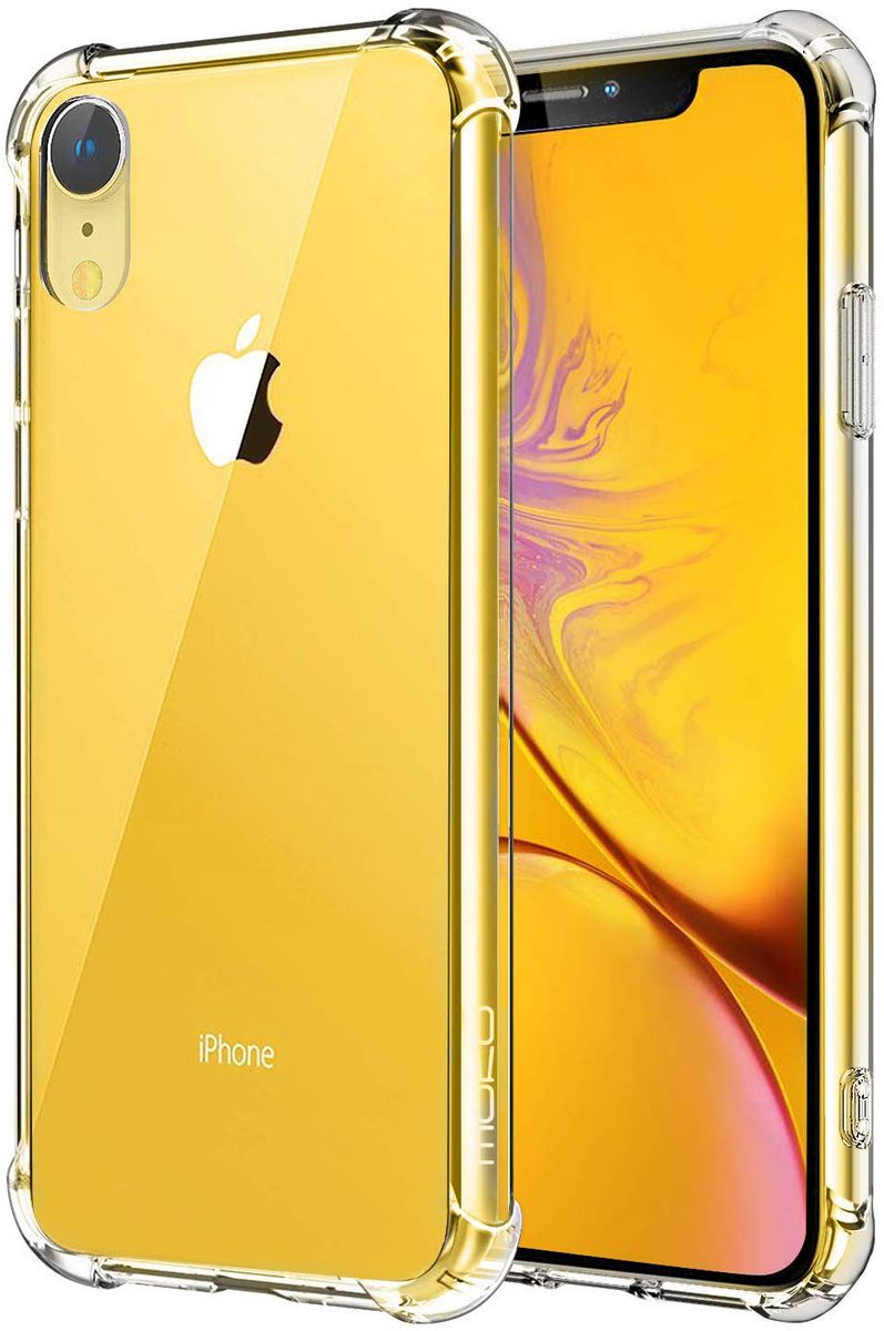 iPhone XR Clear Shock Resistant Armor Cover