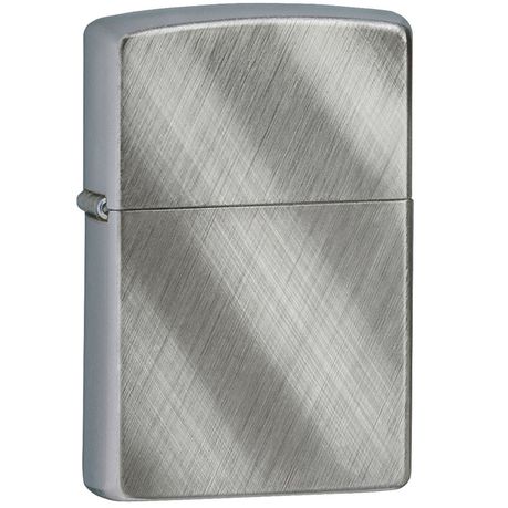 Zippo Lighter - Reg Diagonal Weave