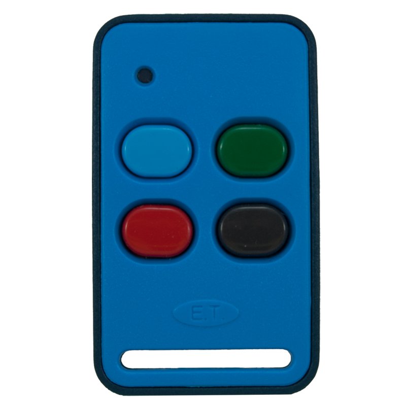 ET Blu 4 button remote transmitter