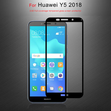 Huawei Y5 2018 Tempered Glass Screen Guard Full Glue