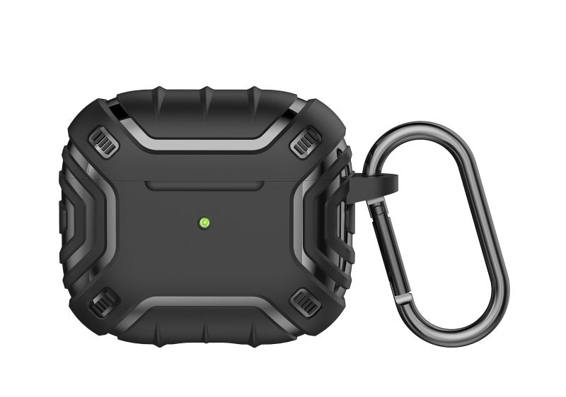 CellTime AirPods 3rd Gen (2021) Full-Body Rugged Protective Shockproof Armor Case with Keychain