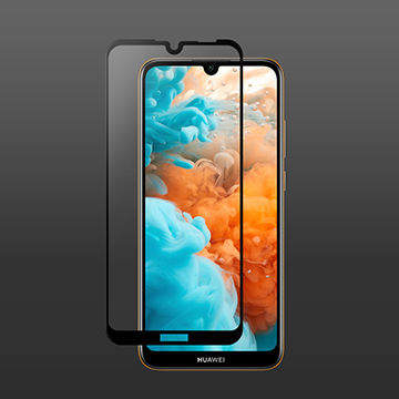 Huawei Y6 2019 Tempered Glass Screen Guard Full Glue