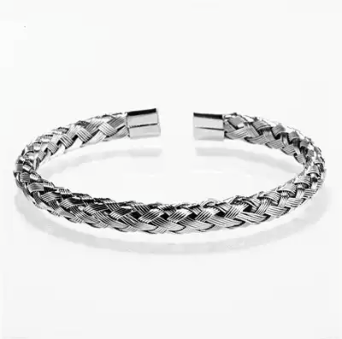 Argent Craft Titan Crafted Bangle (silver)