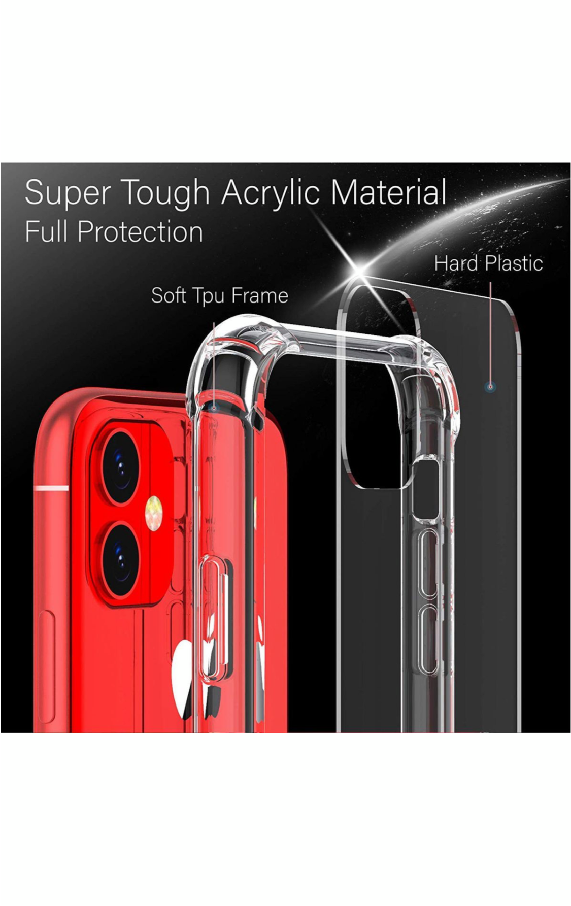 CellTime Huawei Y9 Prime 2019 Clear Shock Resistant Armor Cover