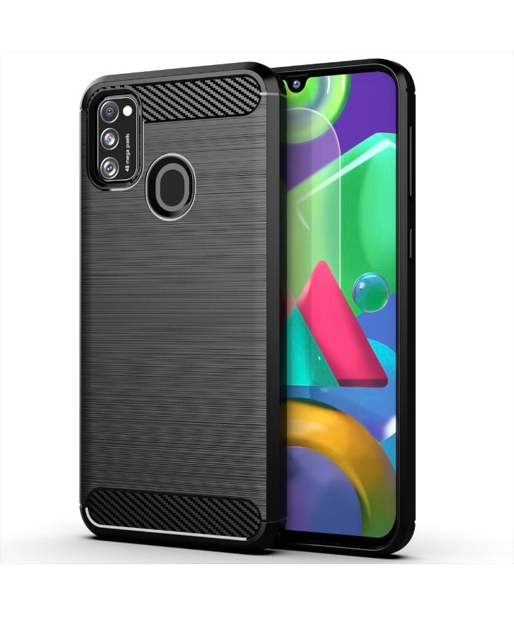 CellTime™ Galaxy A11 Shockproof Carbon Fiber Design Cover