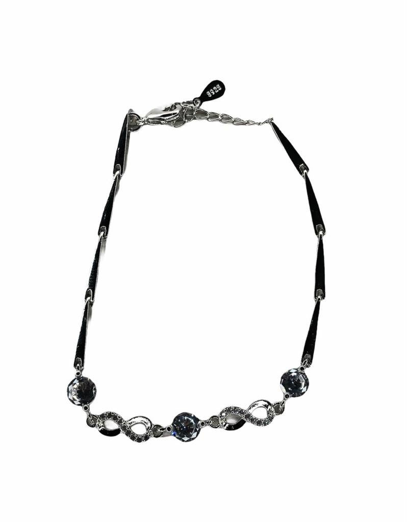 Uniqo Crystal Infinity Bracelet