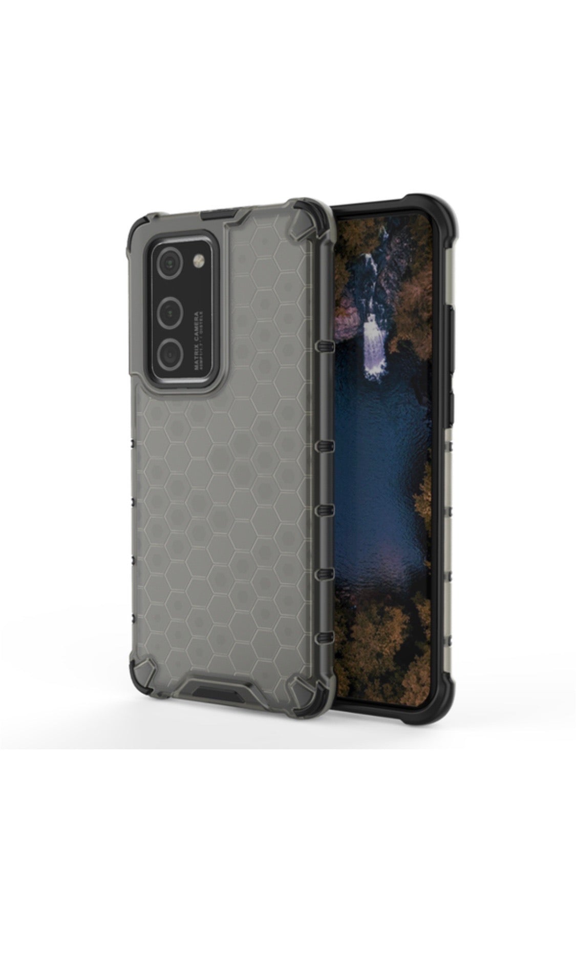 Huawei P40 Shockproof Honeycomb Cover Grey