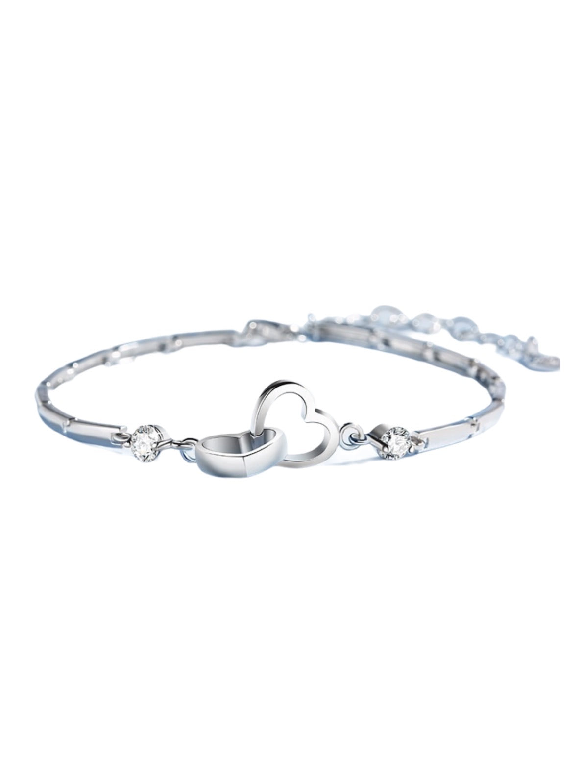 Uniqo Love Heart Pair Bracelet