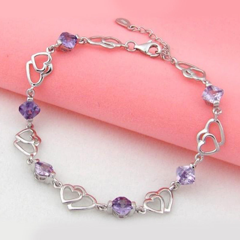 Uniqo Double Heart Bracelet