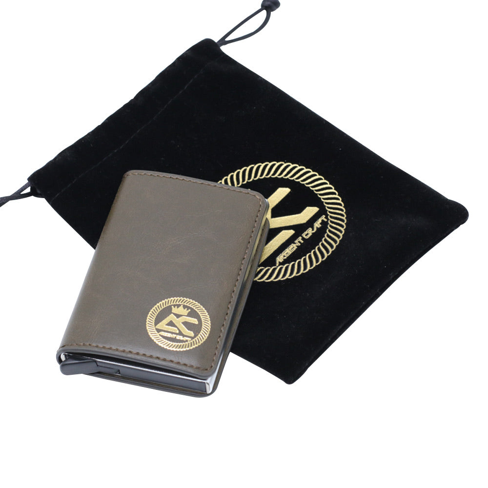 Argent Craft Minimalist Wallet - Coffee
