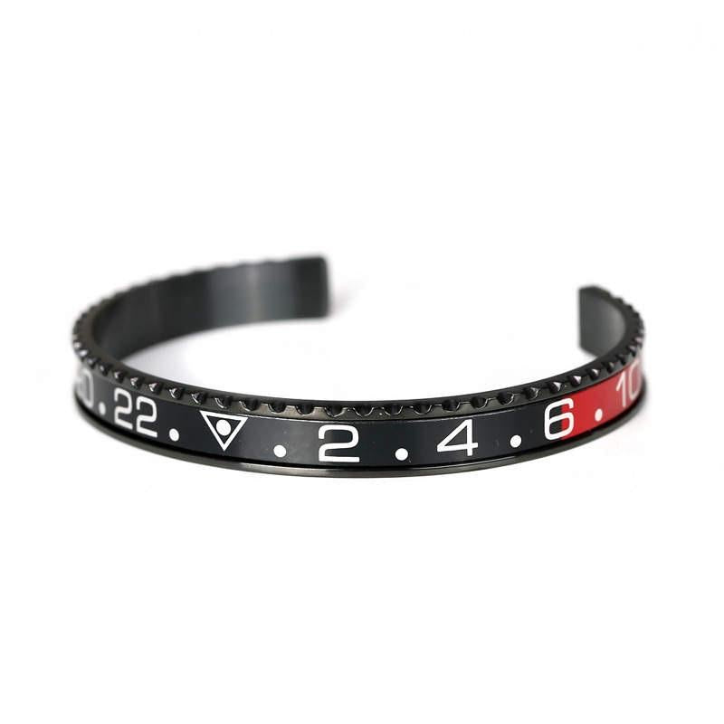 Roman Speed Bracelet (Black and Red)