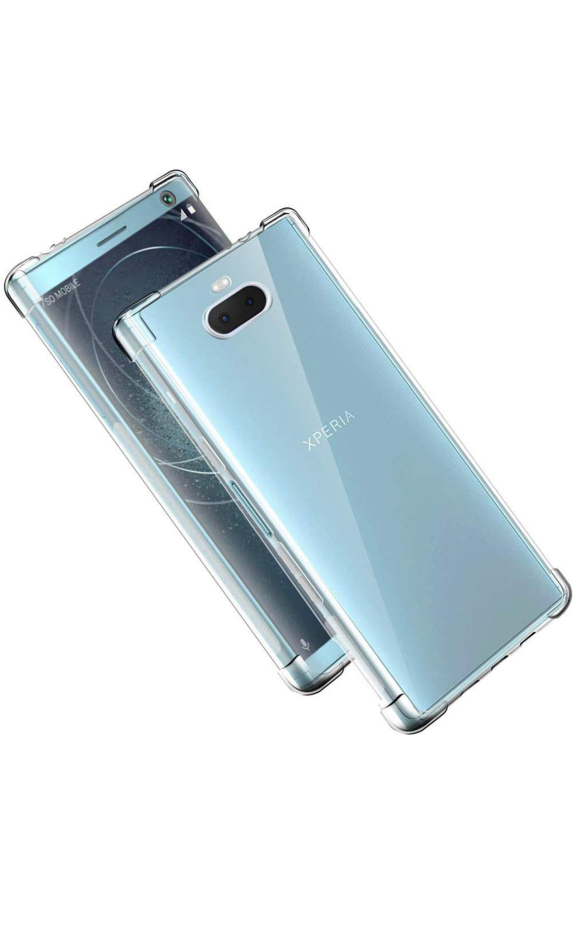 Sony Xperia 10 Clear Shock Resistant Armor Cover