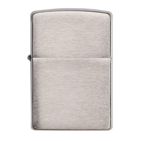 Zippo Lighter - Armor Brushed Chrome