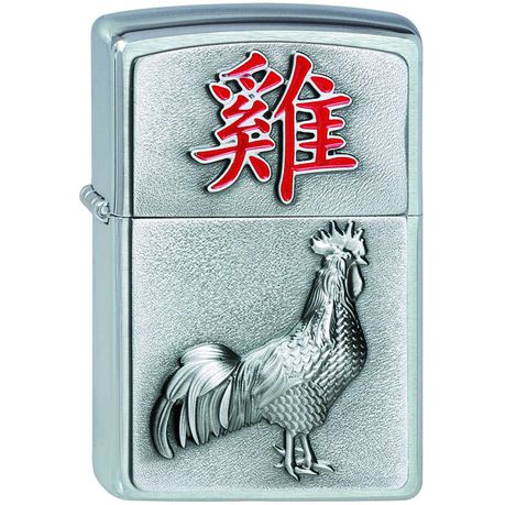 Zippo Lighter - 205 Year Of The Rooster