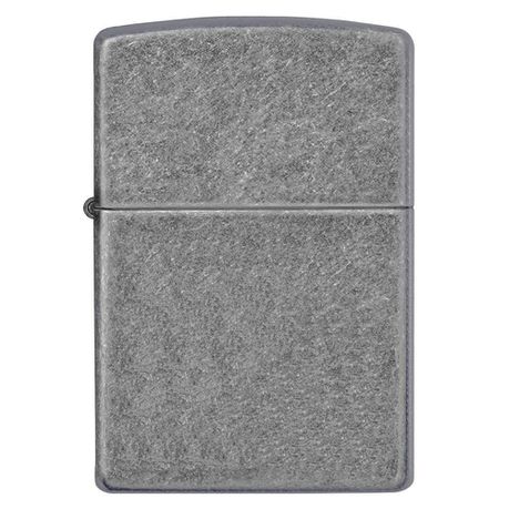 Zippo Lighter - Classic Antique Silver Plate