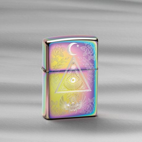 Zippo Lighter - Eye of Providence Design