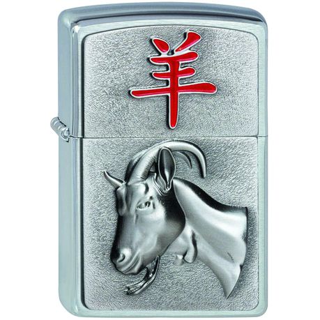 Zippo Lighter - 205 Year Of The Goat