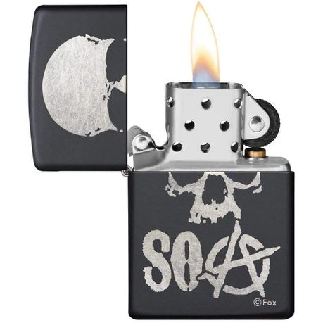 Zippo Lighter - 218 SOA Skull