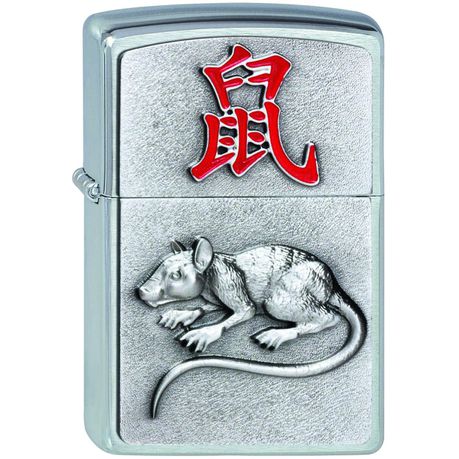 Zippo Lighter - 205 Year Of The Rat