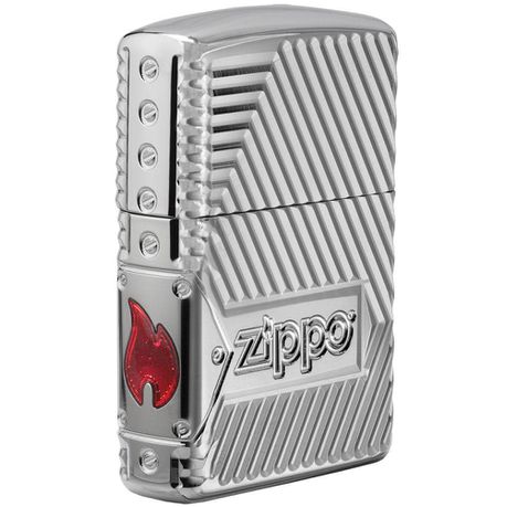 Zippo Lighter - Zippo Bolts Design