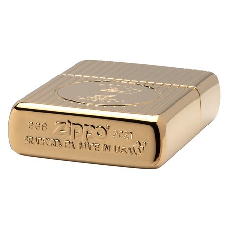 Zippo Lighter - Founder’s Day Collectible 18K Gold Plated