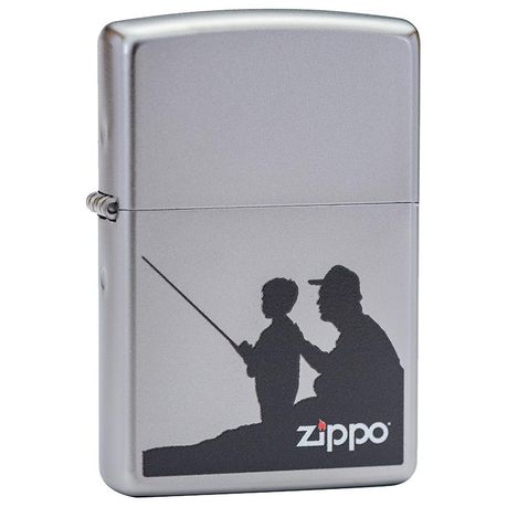 Zippo Lighter - 205 Father Son Fishing