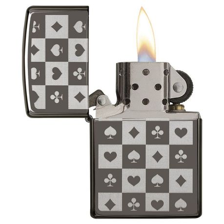 Zippo Lighter Card Suits